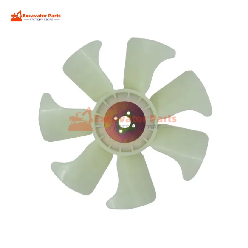 For Komatsu PC30 3D84E Cooling Fan Blade Excavator Parts