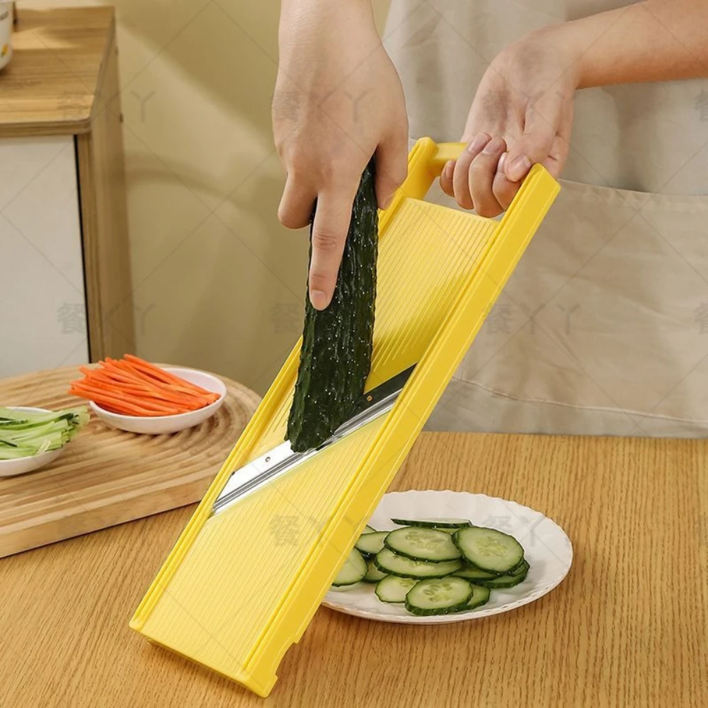 

Fruits Vegetables Slicer Kitchen Vegetable Slicer Multi Blade Potato Chip Veggie Shredder Cutter Julienne Shredder and Peeler