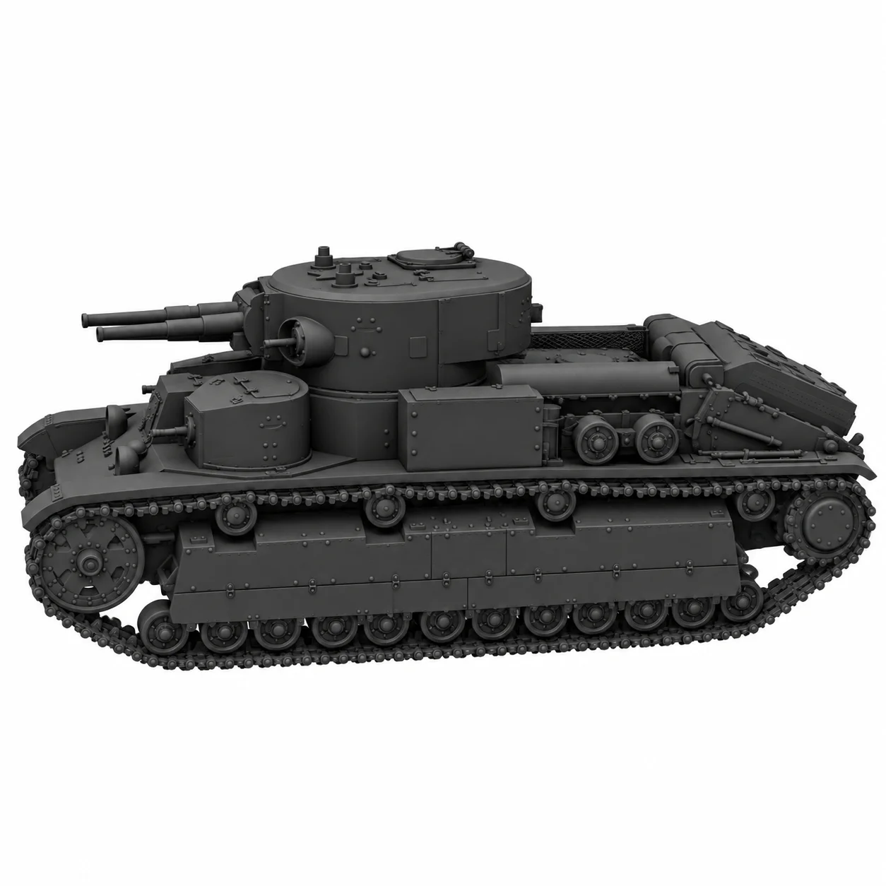 SSMODEL1/72/ 1/100 1/144 1/200 - огляд і ціна Model Kit Tank