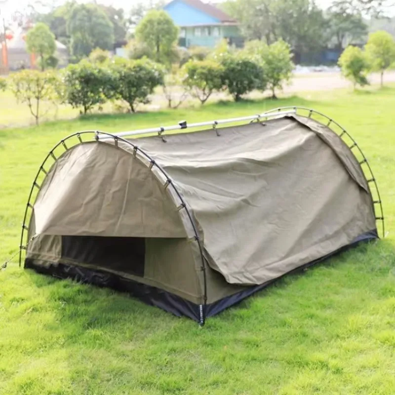 

Modification 4x4 Off Road Equipment Camping Swag Tent Waterproof Ripstop Canvas 2 Person Swag Tent