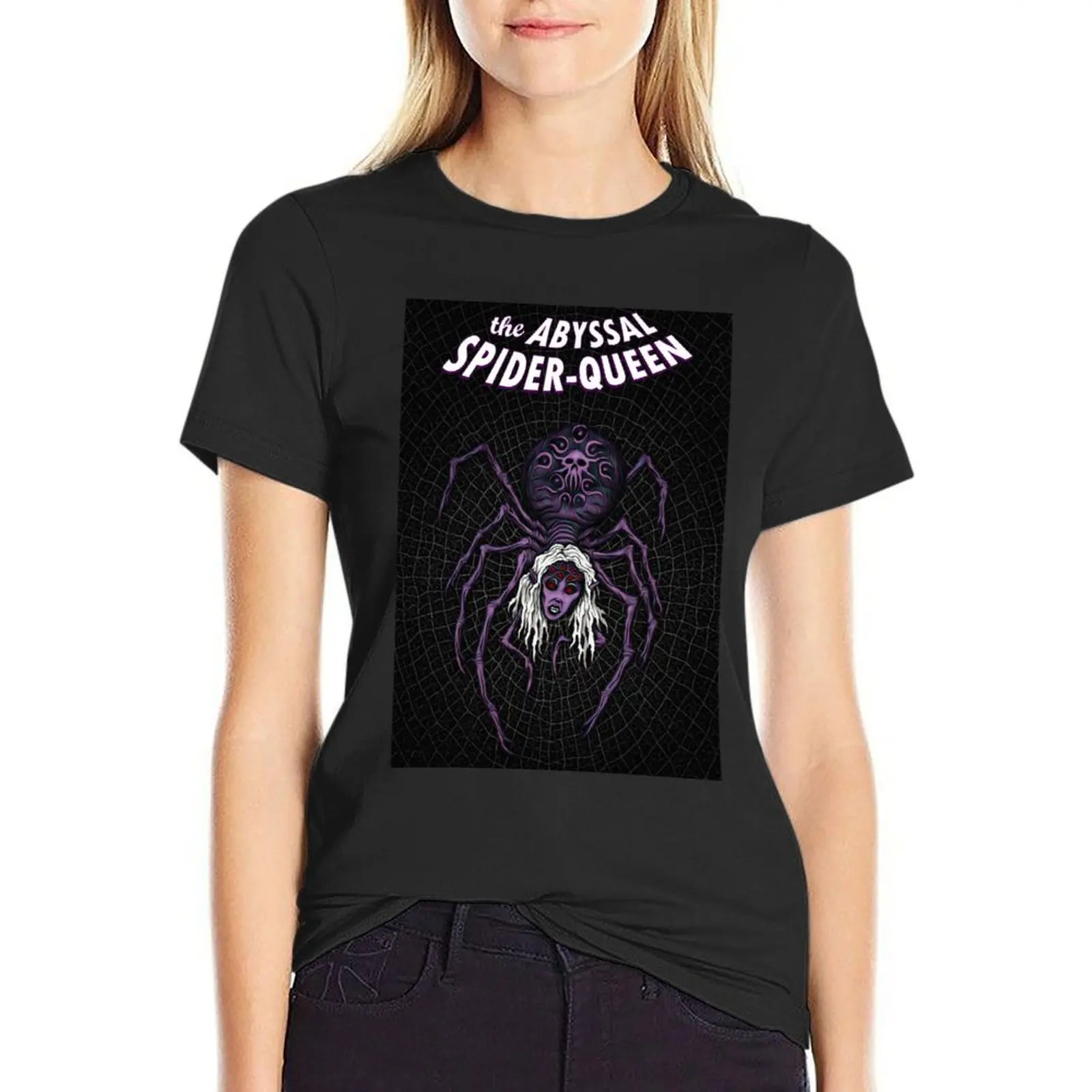 

Spider-Queen - Azhmodai 2018 T-Shirt Blouse graphics female funny summer clothes for Women