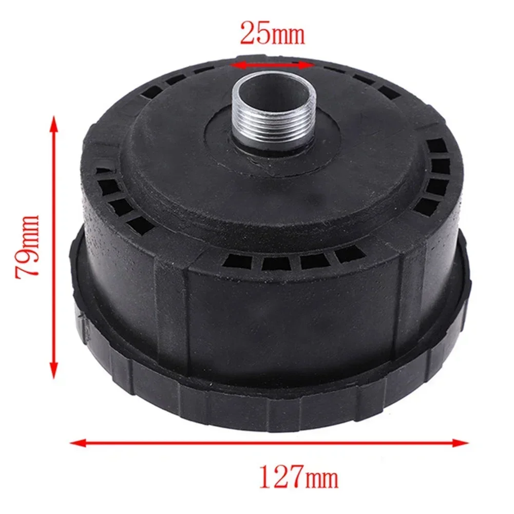 Silenciador de repuesto de plástico, accesorios de 25mm/32mm, elemento de compresor de aire, entrada de filtro, duradero, alta calidad