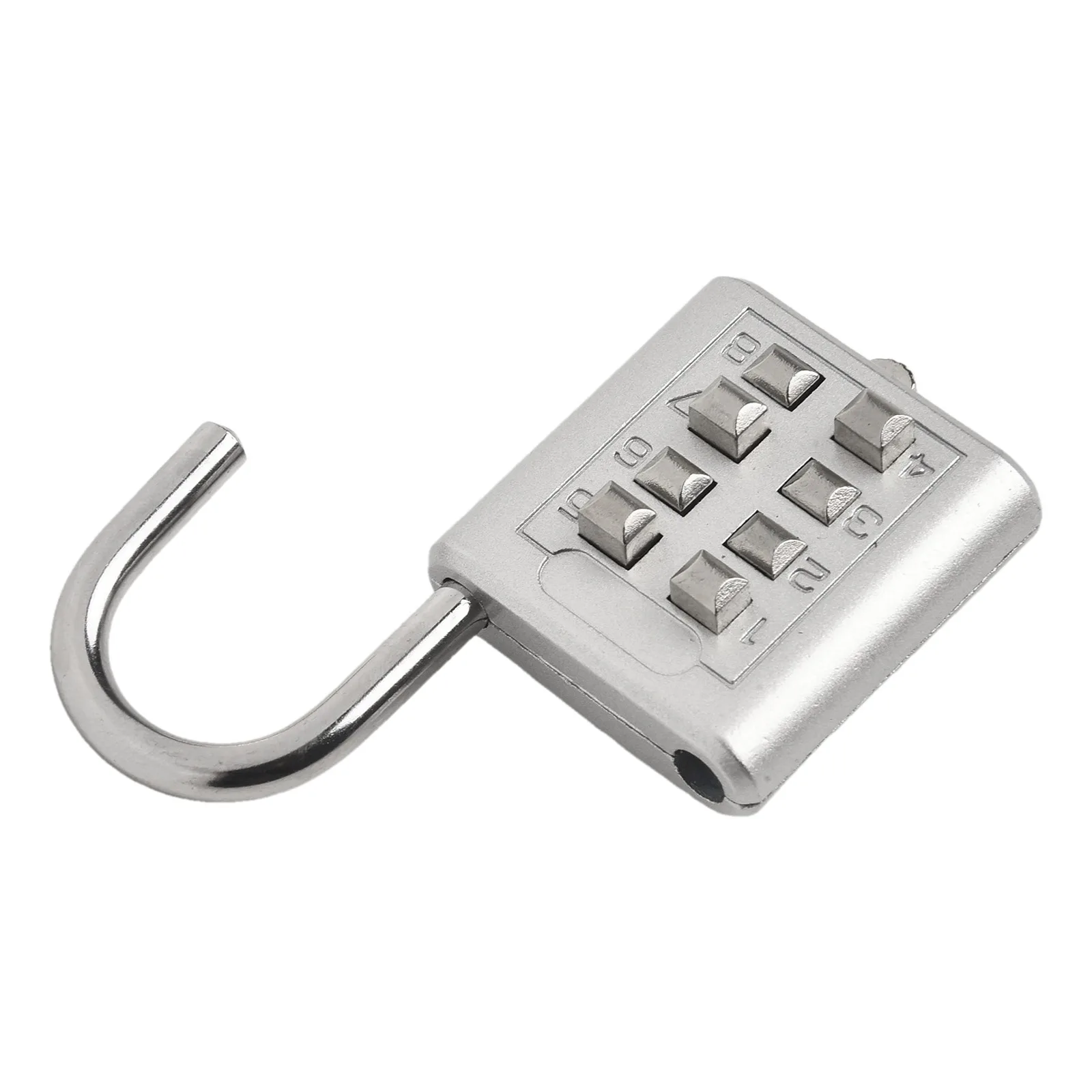 1pc 8-Digit Password Combination Padlock Zinc Alloy Suitcase Password Lock Home Security Protection  Hardware Locks