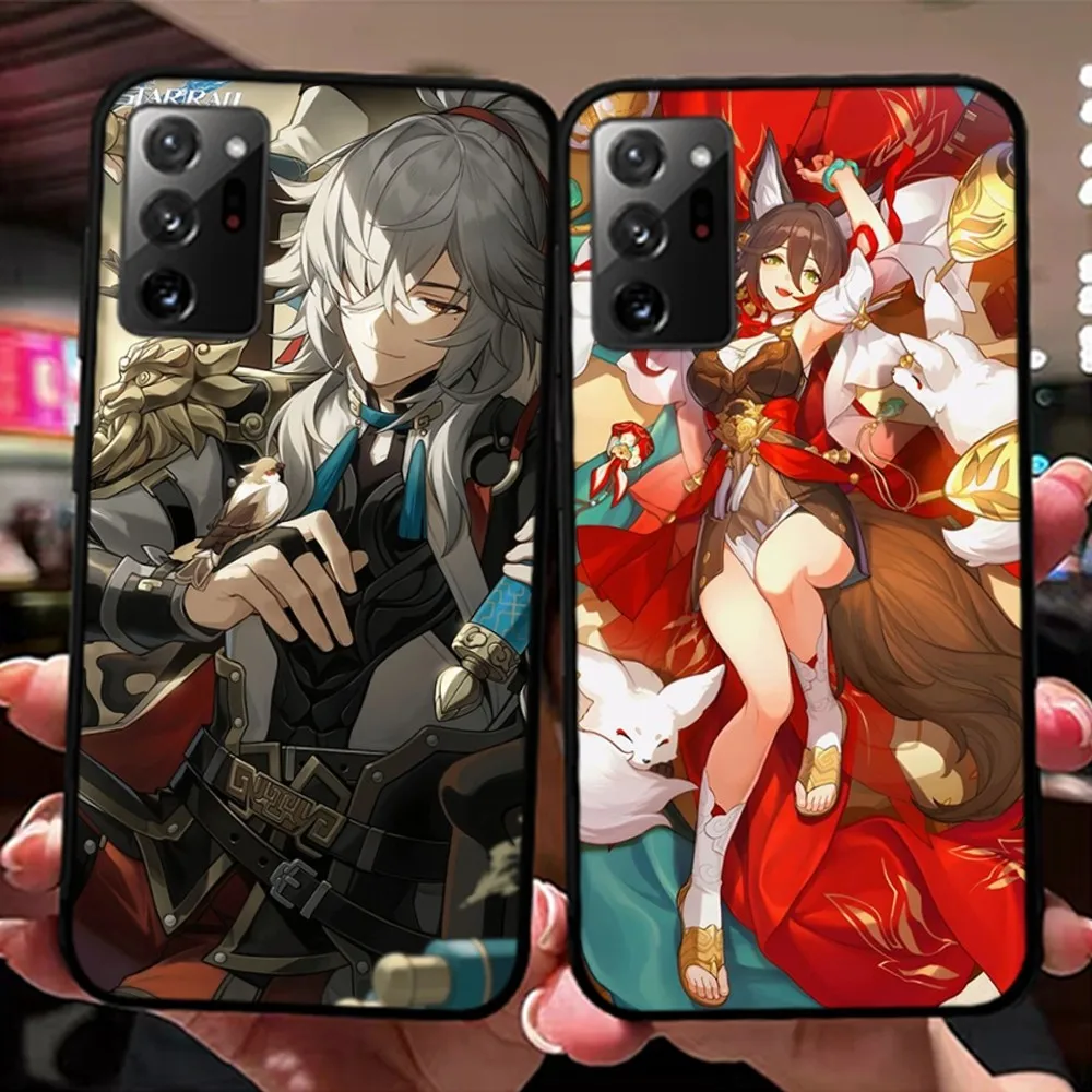 Honkai Star Rail Blade Jing Yuan Phone Case For Samsung Note 8 9 10 20 Pro Plus Lite M 10 11 20 30 21 31 51 A 21 22 42 02 03