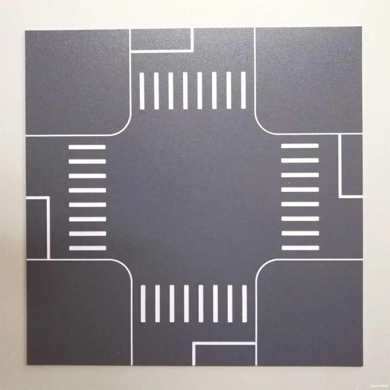 CORB Together Street Plates per bambini giocattolo educativo riutilizzabile design paesaggistico con bordi arrotondati