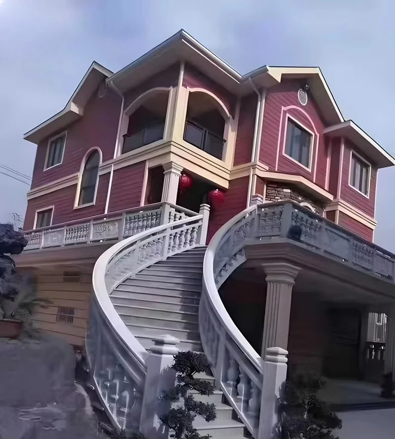 Light Steel Frame Prefabricated Luxury Security Design Residential Villa Building