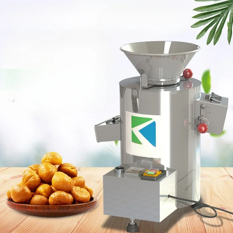 220V Chestnut Shelled Peeled Kernel Peeled Medium-sized Commercial Machine Chestnut Shelled Small Household Fully Automatic