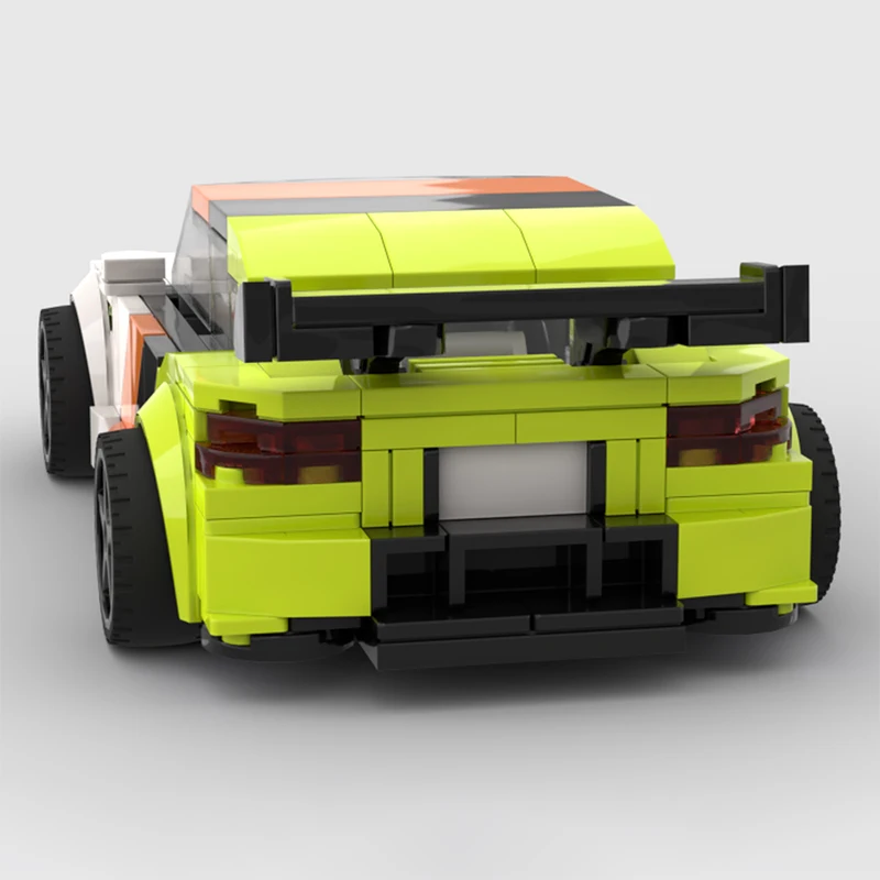 City Car Speed Racing Model MOC Building Bricks Sportscar RS3 Modular Technology Gifts Holiday Assemble Children Toys Suit