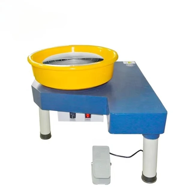 JCY 750W Telescopic Legs Pottery Wheel Strong Powerful Adjustable Pottery Sculpting Wheel for Ceramics.