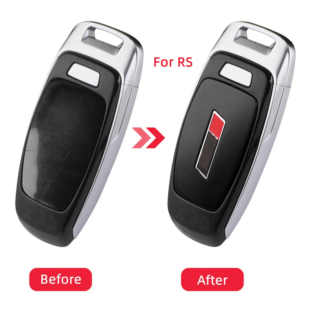 Original buckle Non-destructive installation for Audi new A6L S RS key modified rear shell