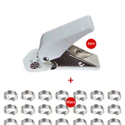 1pc Professional Dart Flight Punch Dart Wing Hole Puncher With 50pcs Dart Wing Fixed O Ring Darts Retainer Accessories