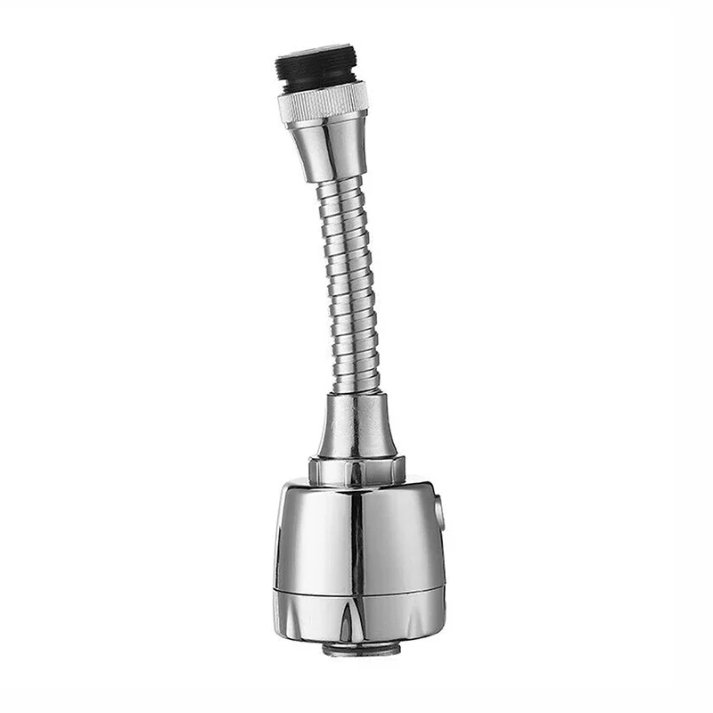 Stainless Steel Kitchen Faucet Aerator 360 Degree Swivel Adjustable 2/3 Mode Sprayer Filter Water Saving Nozzle Filter Faucet