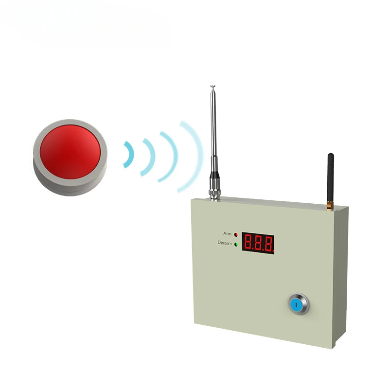 One click alarm wireless emergency alarm system remote emergency call networked alarm system