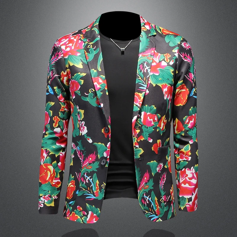 

High-End Large Size Busin Casual Men's Faion Slim Fit Suit Jaet Lightweight Luxury 2025 Spring Autumn Seasonal Wear