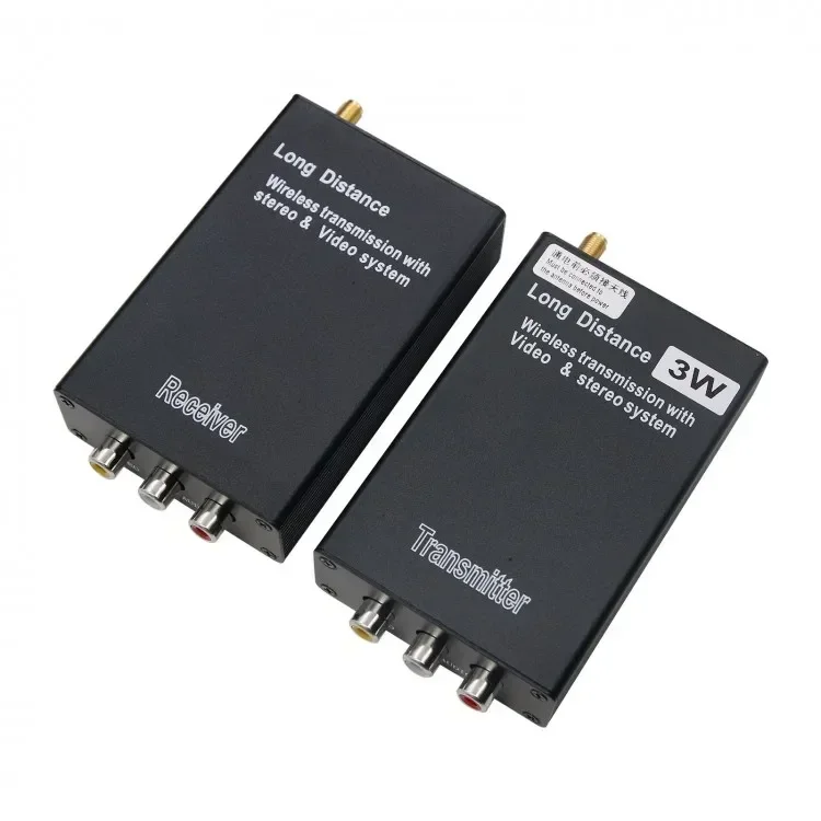 

3W 2000M Long Distance Wireless Audio Video TX&RX Set 2.4g 8ch Transmitter and Receiver