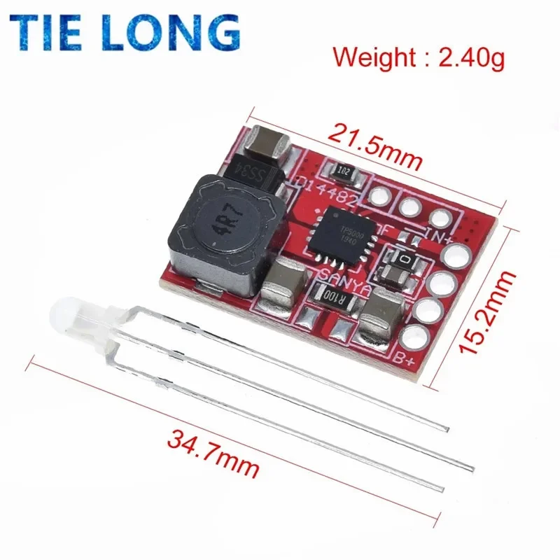 5pcs TP5100 charging management power supply module board TP5000 1A 2A compatible with 4.2V 8.4V