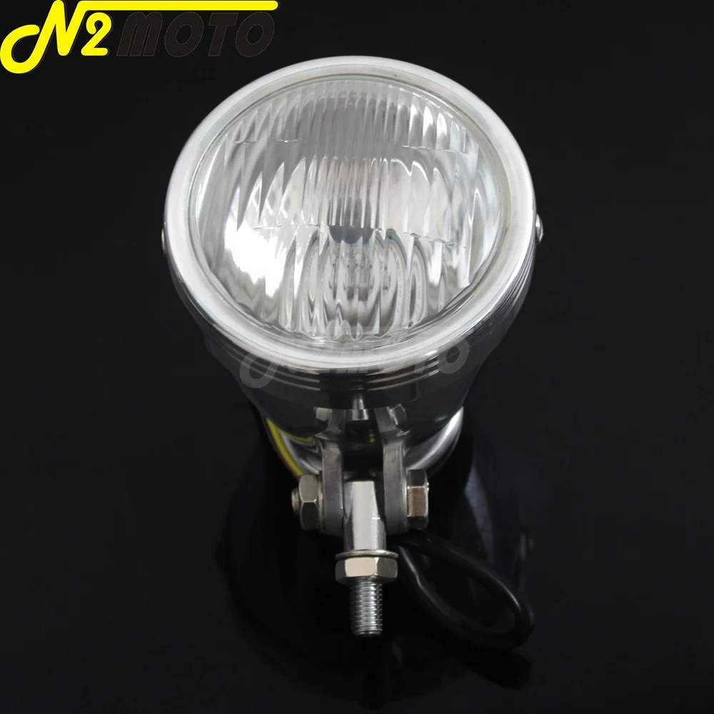 Chrome H4 12V 60/55W Motorcycle Headlight 4\