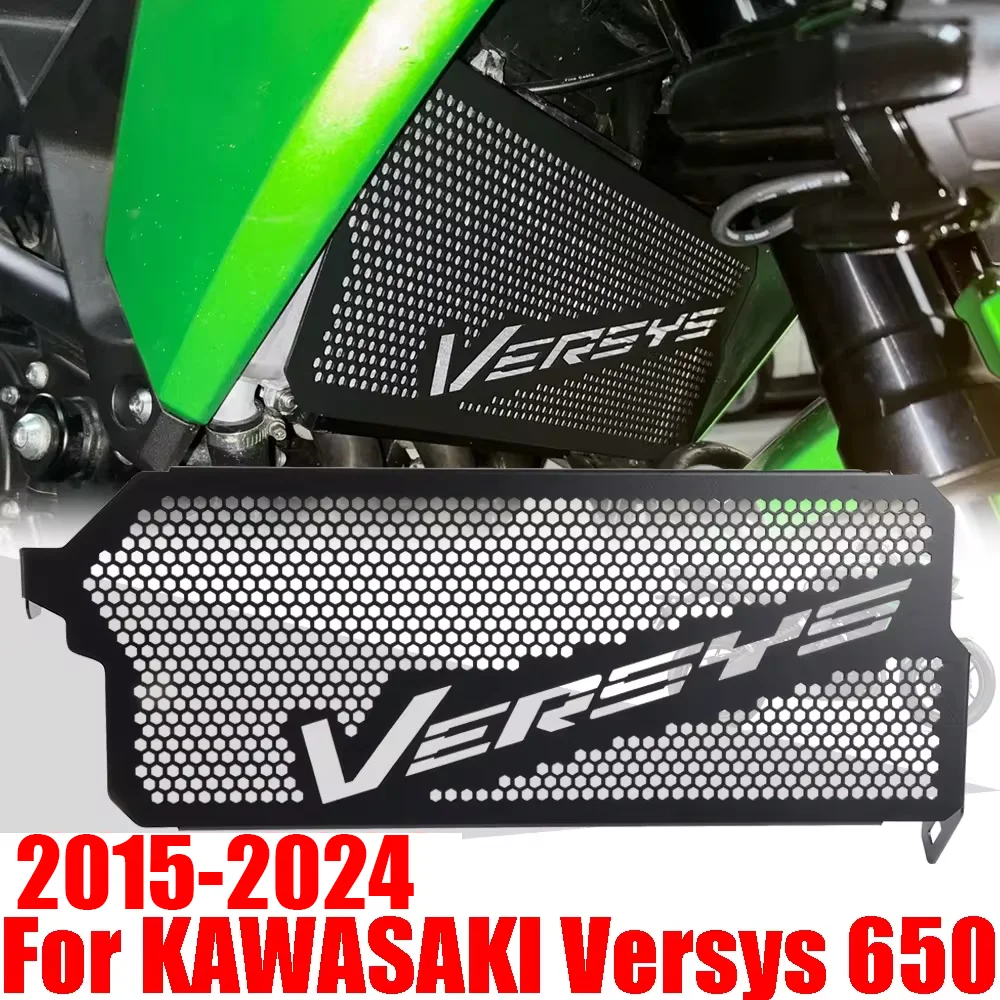 

2023 For KAWASAKI Versys 650 Versys650 2015 - 2024 Motorcycle Accessories Radiator Grille Guard Protector Grill Protection Cover