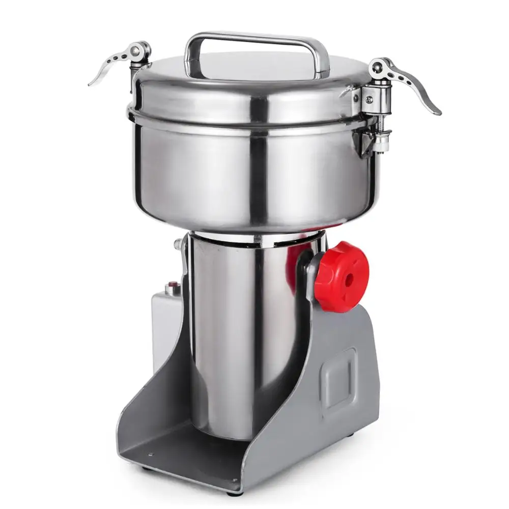 NEW 1000G High Speed Electric Herb Coffee Beans Grain Grinder Cereal Mill Flour Powder coating Machine