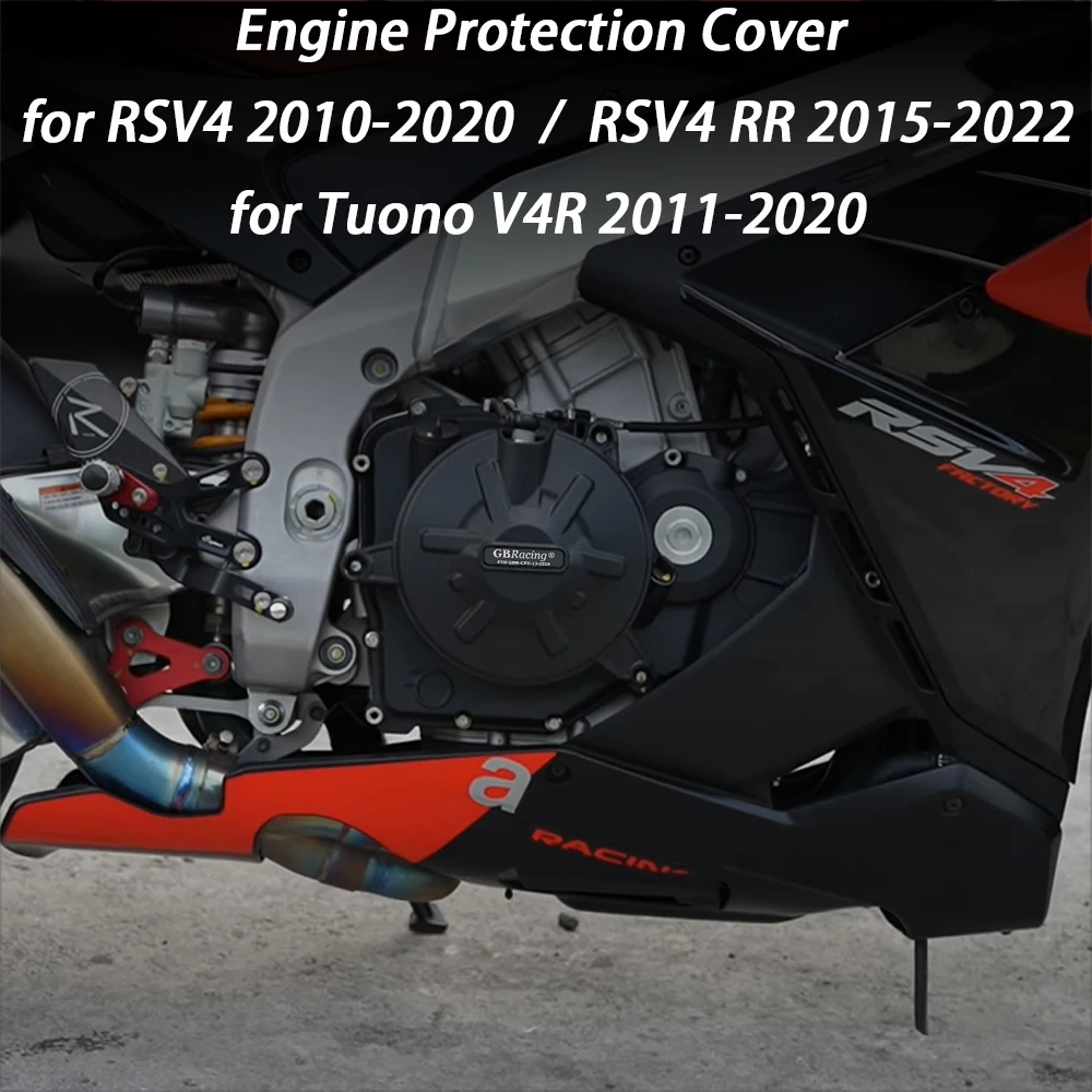 

Motorcycle Engine Clutch Cover Protection For Aprilia RSV4 Tuono V4R 2011-2020 RSV4 RR 2015-2022 Models Guard