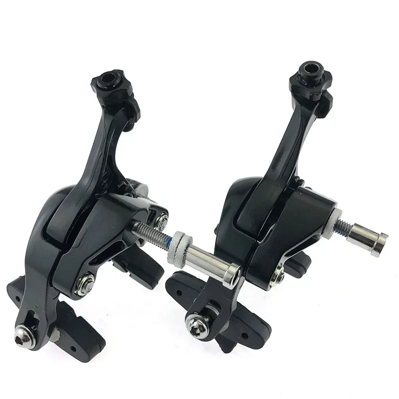 RACEWORK  Road Bike Brake Caliper Side Pull 1 Pair C-type Brake Dual-axis Linkage V Brake Light Alloy Bicycle Accessories