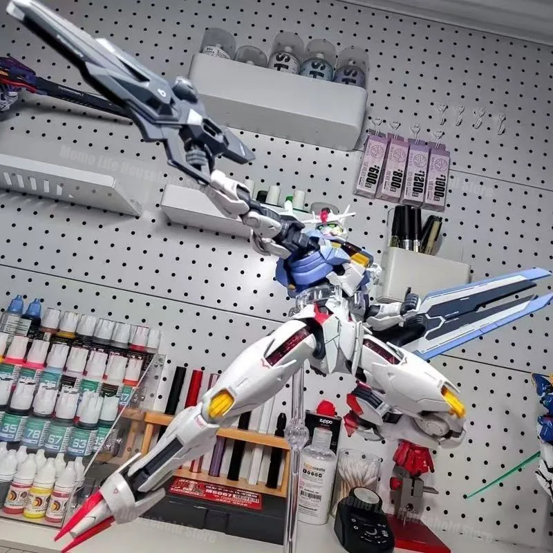 재고 있음 XF KL 모델 MG 1/100 Fm Xvx-016 에어리얼 조립 모델 키트 애니메이션 액션 피규어 로봇 플라스틱 가동형 모델 선물 장난감