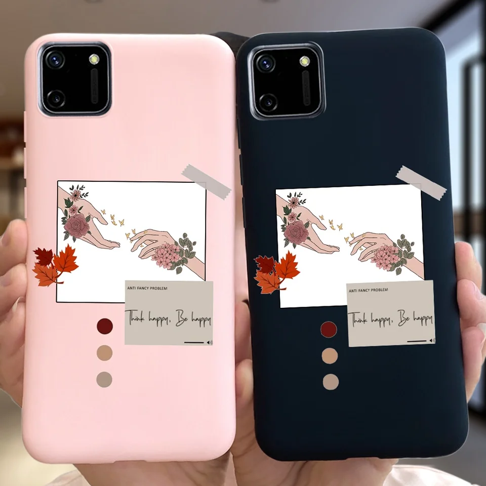 For Realme C11 2021 Case Realme C21 C21Y C25Y C25S C25 Back Cover Cartoon Cute Bumper For Child Soft TPU Shockproof Fundas Coque