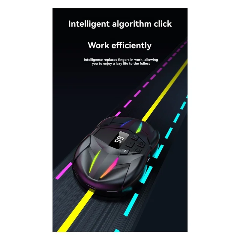 

SUNRI-для игр, покупок, прямая трансляция, экран мобильного телефона, автоматический кликер, регулируемый бесшумный кликер, живое оборудование