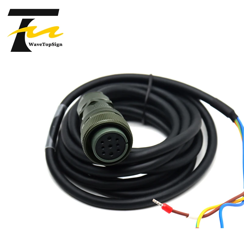 High Power Servo Motor Encoder Cable ASD-A2EN1003 ASD-A2EN1005 Power Cable ASD-A2PW1003 ASD-A2PW1005 for Delta A2 Series