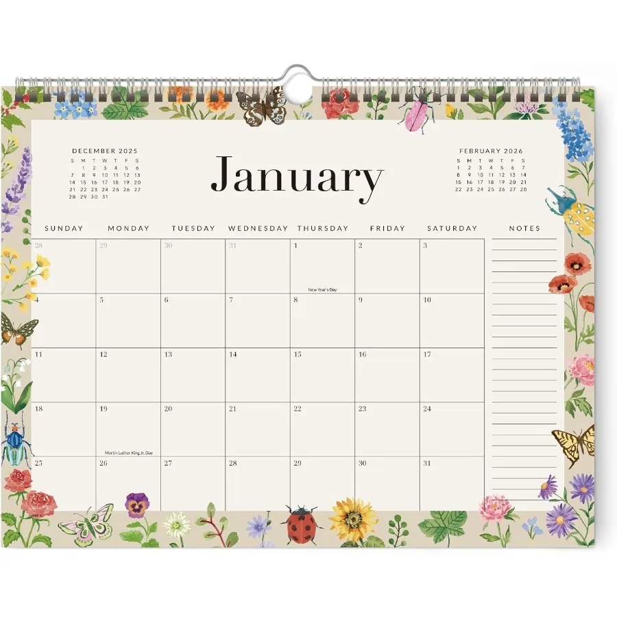 

Wall Calendar 20252026 Monthly Wall Calendar From Now to December 2026 14.2x11.2 ih Wall Decoration for Home and Office Easy Or