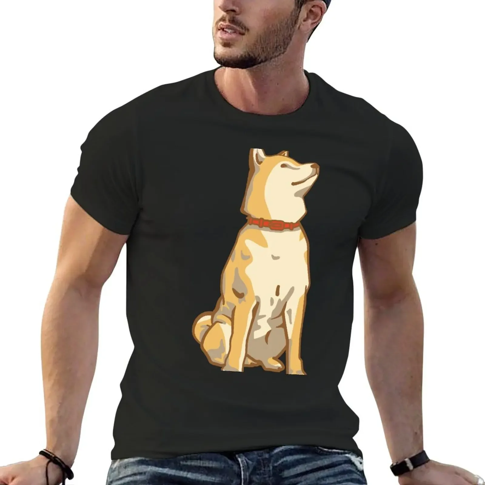 

Shiba Inu T-Shirt anime cotton graphic tees graphic t shirts t shirts for men