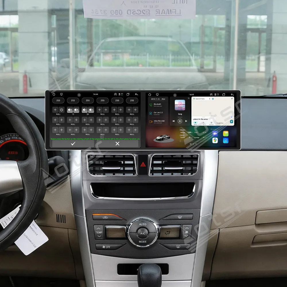 

9.1 Inch Dual Screen Car Radio For Toyota Corolla 2006-2013 Car Multimedia Video Player Stereo GPS Navigation Carplay Head Unit