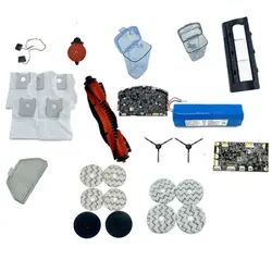 Original XCLEQ H60 Robot Vacuum Cleaner Spare Parts Wheel Mainboard LDS Lidar Sensor Motor Mop Rolling Brush Filter Accessories