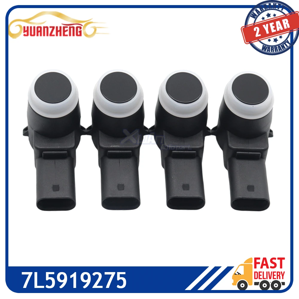 4pcs NEW PDC Parking Sensor Bumper Reverse Assist 7l5919275 For Volkswagen Caddy Eos Caddy Scirocco For Seat Altea Toledo Leon