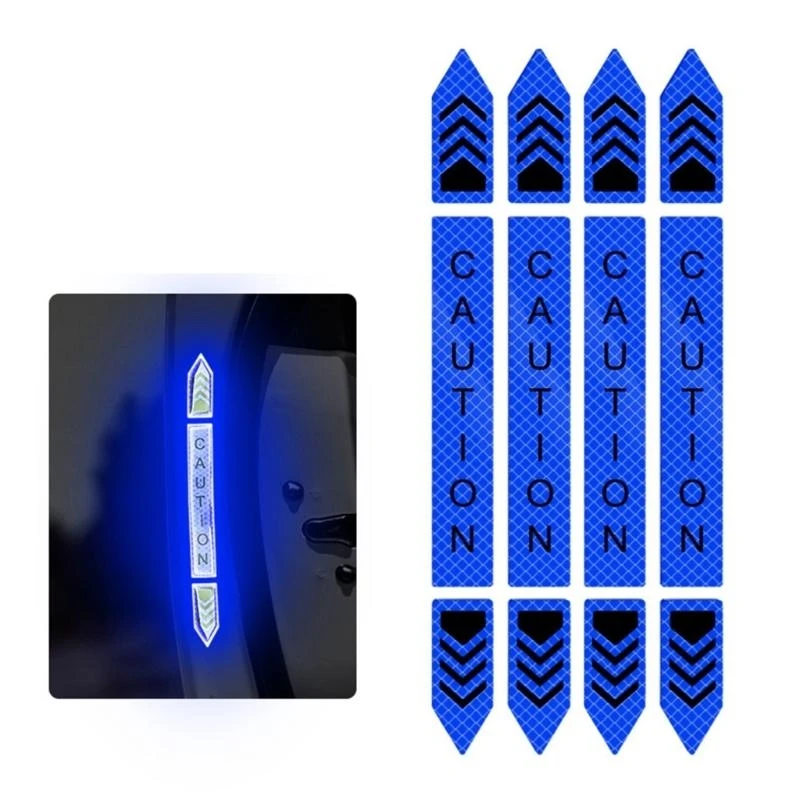 شريحة باب السيارة العاكسة الليلية صنبور عاكس لتحسين السلامة والحماية