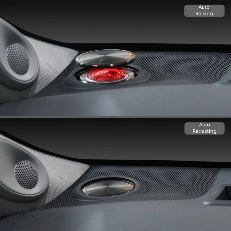 LED Electric Treble Horn Lifting Tweeter Speaker New Condition Refit for Car Instrument Panel for   2018-2023