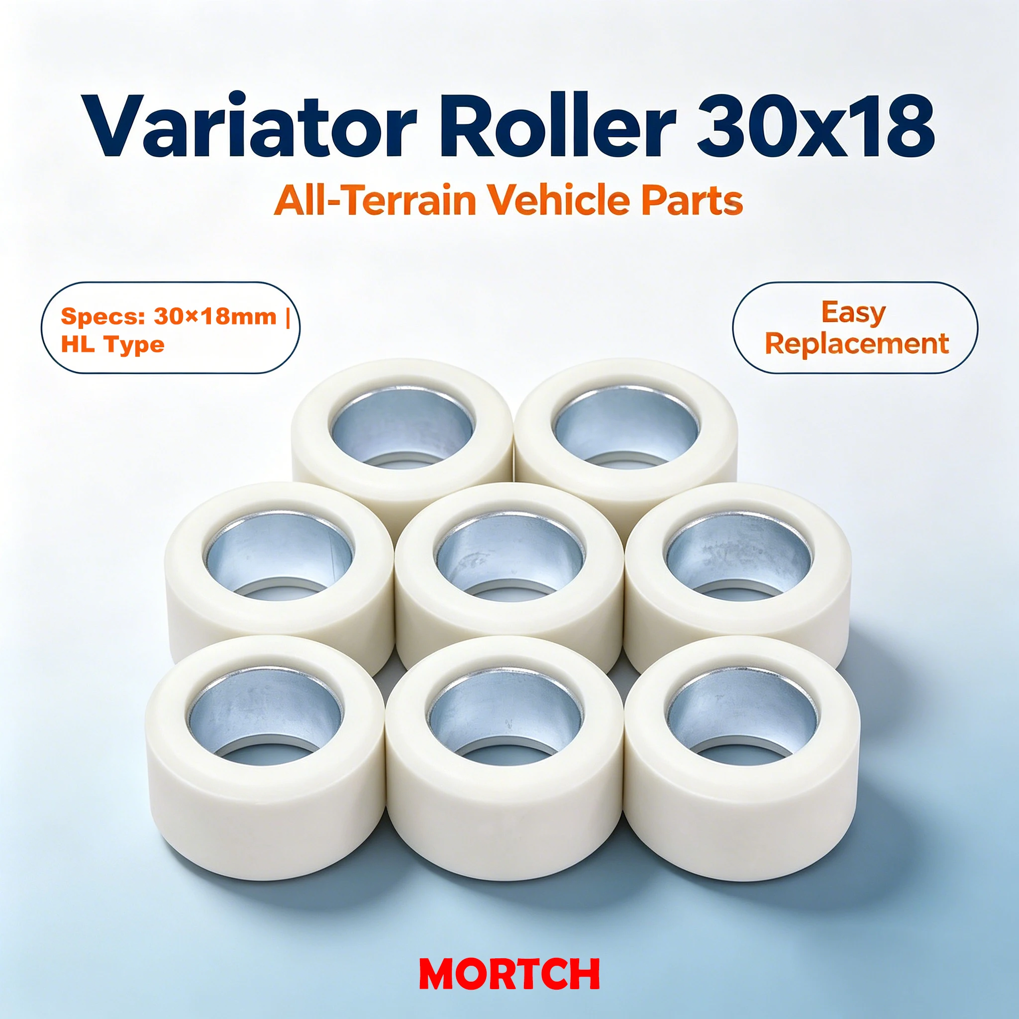 Rodillo Variador 30x18 para CFMoto 500 600 625 800cc CForce UForce ZForce ATV UTV SSV, Rodillo de Peso para Embrague 0180-051100-0003