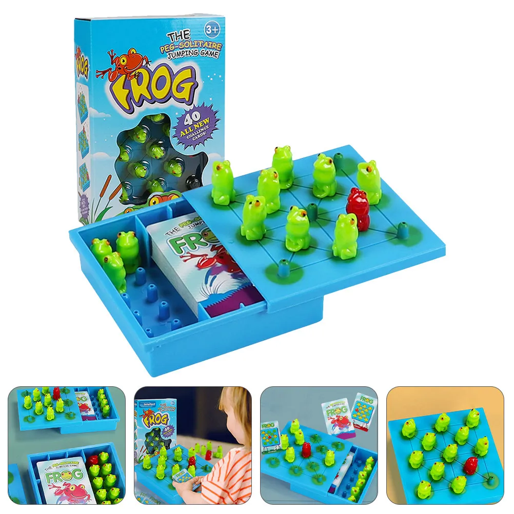 

1Set Checkers Logical Thinking Game for Kids Early Education Children Learning Board Game Promoting Imagination
