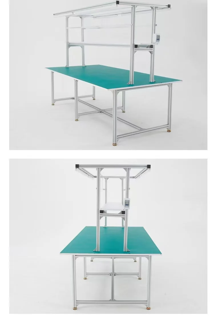 Customizable Woodworking Workbench, Double-layer Workbench, Flat Garment Cutting Table