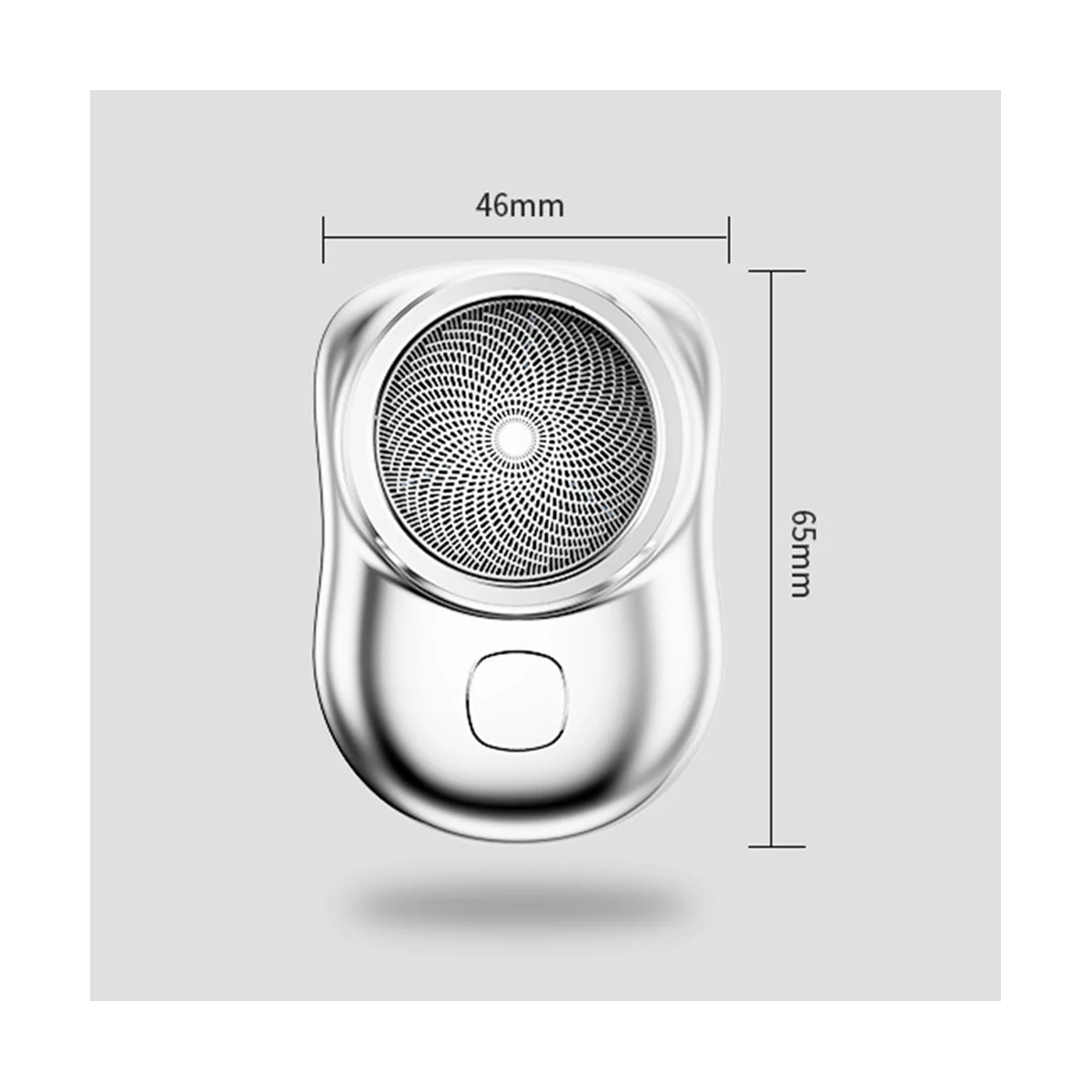 Mini Electric for Men Electric Washable Beard Trimmer USB Rechargeable Face Beard D
