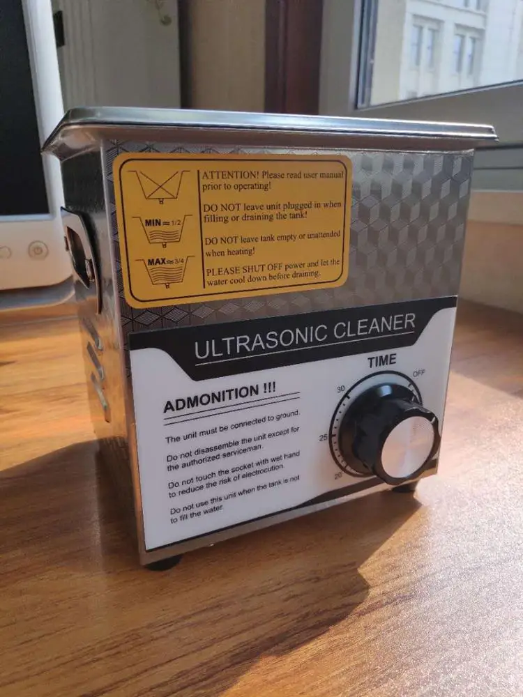 

Ультразвуковой очиститель для зуботехнических лабораторий с механическим управлением / Ультразвуковой паровой очиститель для стоматологических клиник и лабораторий