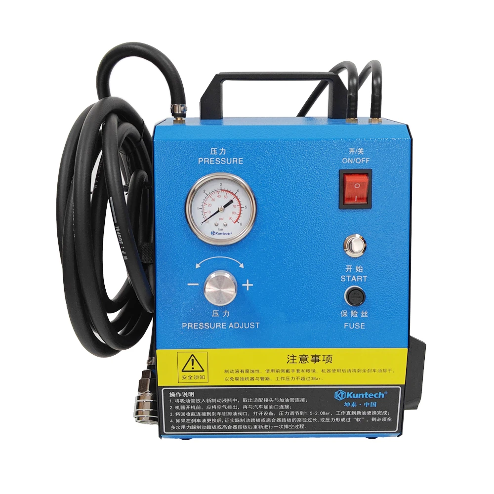 Mesin Pengganti Oli Mobil TLF Otomatis Berdenyut Empat Pompa Pengganti Oli Rem Mesin Pengisi Cairan Rem Mobil