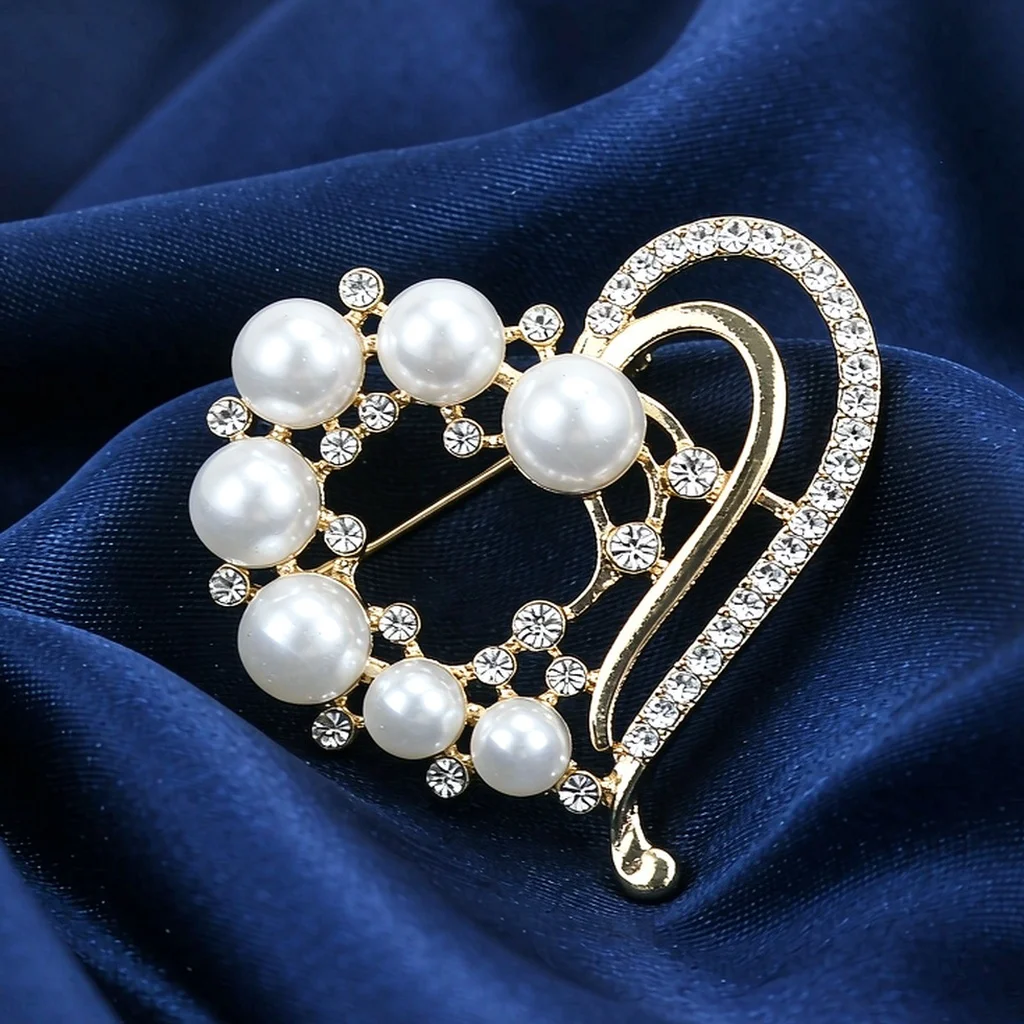 2026 Themed Brooches, Wedding Guest Brooches, Hidden Clasps, Collar Pins, Shoe Badge, European Retro Style, Light Luxury Waterproof Decorations, Couple's Best Matching Accessories, Instagram Style, Versatile, Silk Clip, Metal Buckle, Commuter Wear, Anti-Exposure Accessories, Unique Fashion Statement, Distinctive Brooches