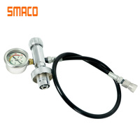 SMACO Diving tank scuba adapters, gas cylinder inflation equipment, high-pressure diving gas cylinder tools Backup tools