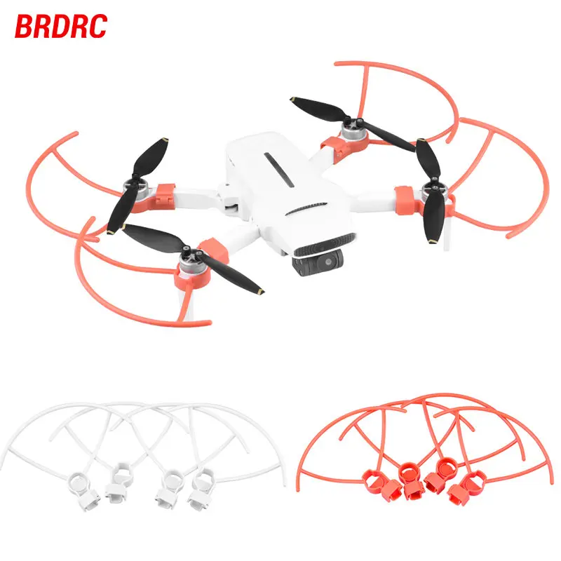 BRDRC Quick Release Propeller Guard for FIMI X8 Mini/V2 Propeller Protector Props Wing Fans Protective Cage Drone Accessory