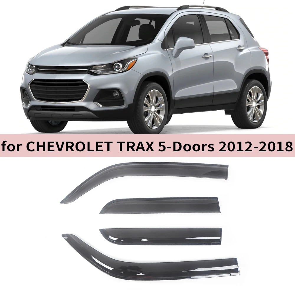 

Для CHEVROLET TRAX 5-дверный 2012 2013 2014 2015 2016 2017 2018 ветрозащитные дефлекторы дождевики дверной козырек вентиляционные шторы оконный козырек