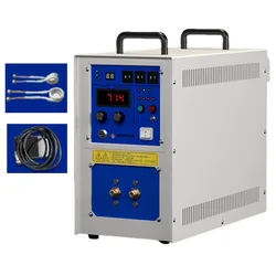 NEW 20KW High frequency induction heater Quenching and annealing equipment 220V High frequency welding machine Metal melting fur