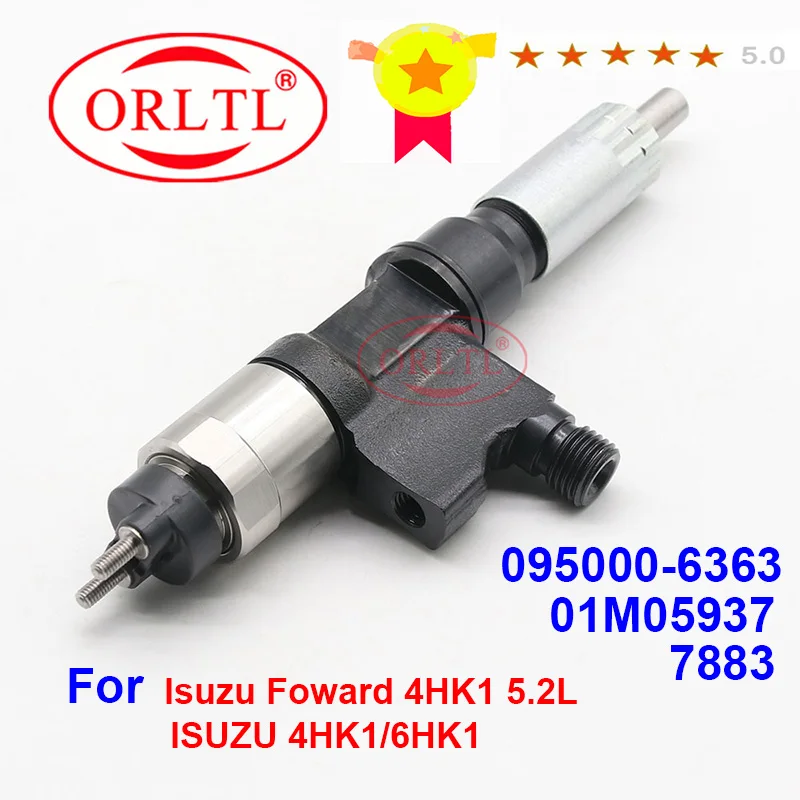 

ORLTL 6363 Common Rail Injector 0950006363,095000-6363 01M05937 7883 FOR ISUZU 4HK1/6HK1 Foward 4HK1 5.2L