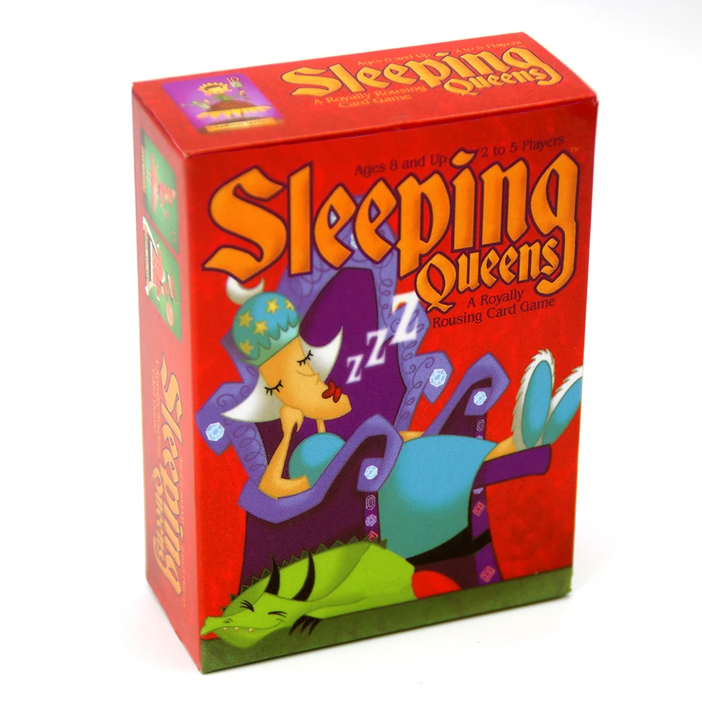 Sleeping Queens Card Game pocket size with guidebook