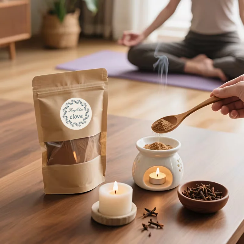 50g of High-Quality Clove Powder, Which Can Be Used for Air Purification, DIY Home Aromatherapy, Yoga and Meditation Natural Aromatic Fragrance, Purely Handmade, High-Quality and Non-Toxic, Essential